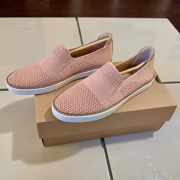UGG Sammy Metallic Slip-On Sneakers in Topical Peach - Picture 3 of 13